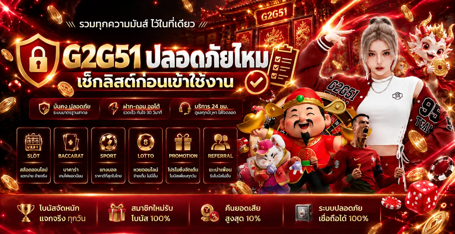 G2G51 ปลอดภัยไหม | เช็กลิสต์ทางเข้าและบัญชี