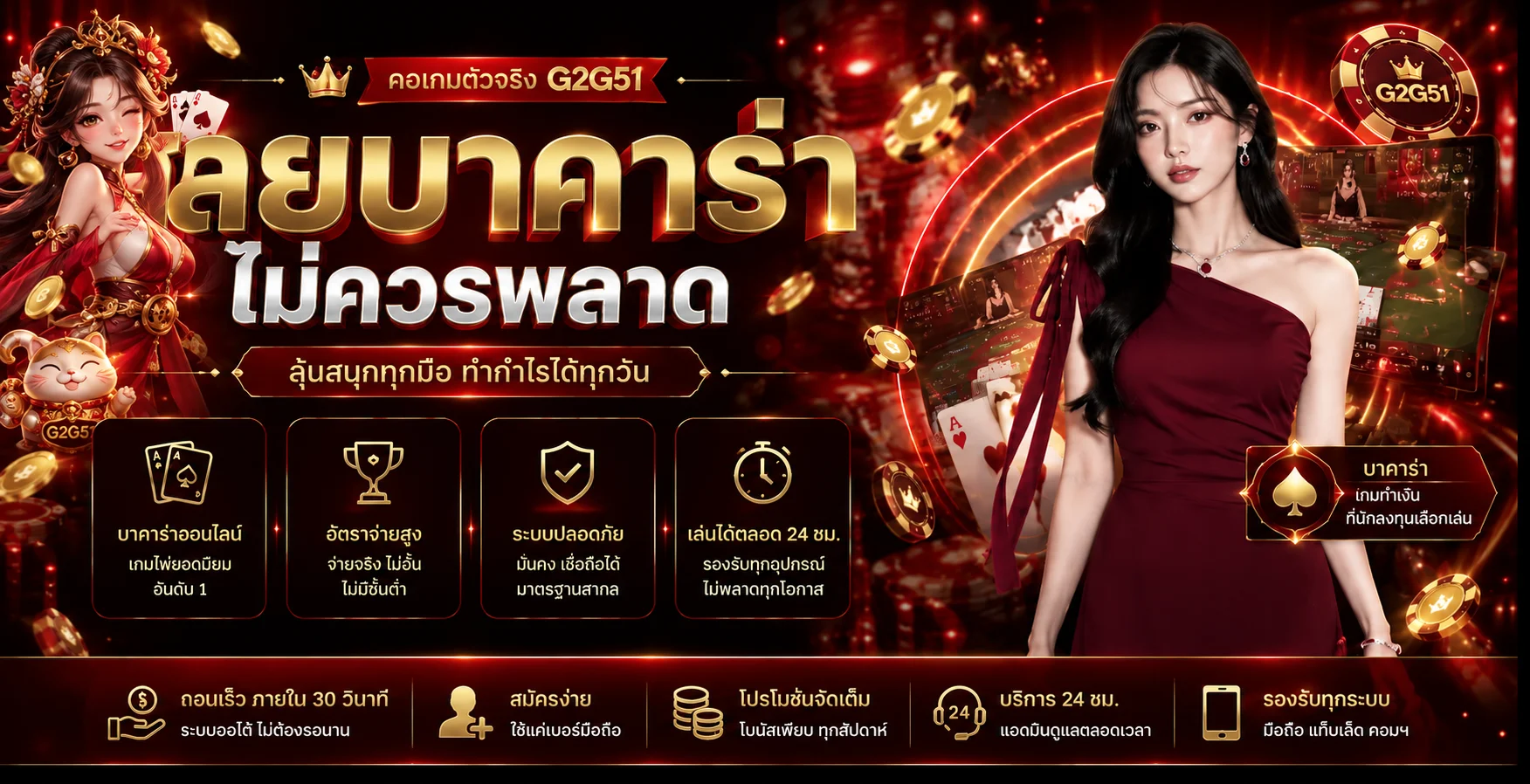แบนเนอร์ G2G51 แนะนำบริการและการใช้งาน 1